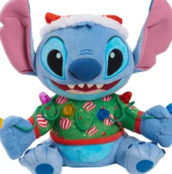 STITCH - PELUCHE NOEL LUMINEUSE