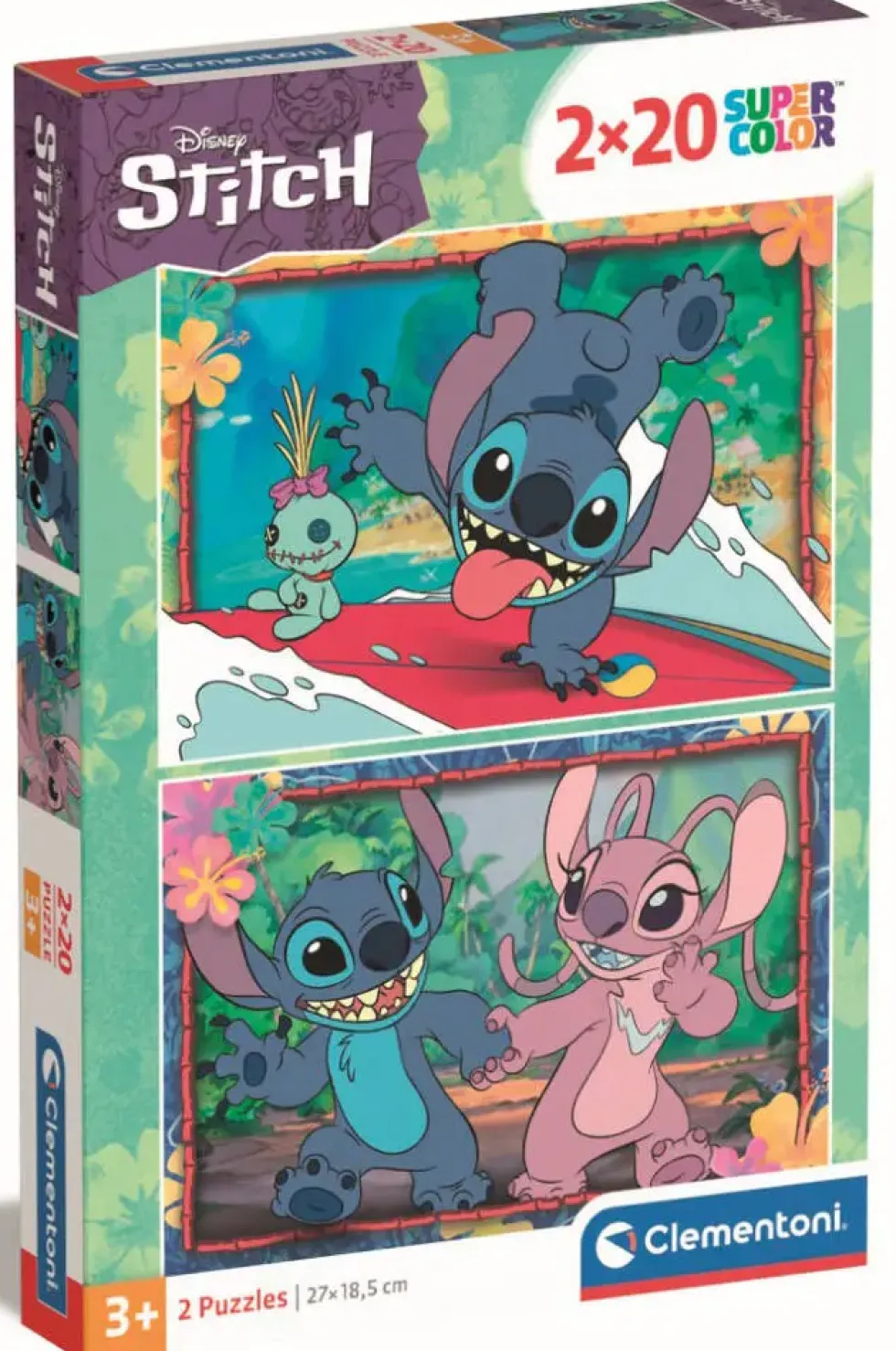 STITCH - PUZZLE 2X20 PIECES