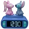 STITCH - REVEIL VEILLEUSE STITCH ET ANGEL AVEC EFFETS SONORES ET MUSIQUES