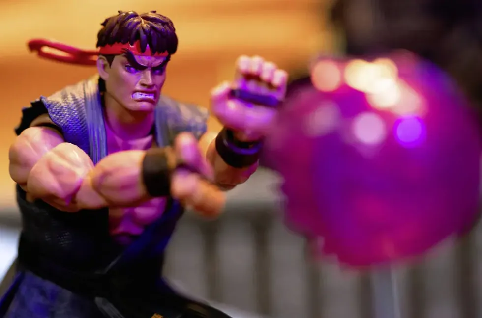 STREET FIGHTERS - FIGURINE RYU ARTICULEE 15 CM