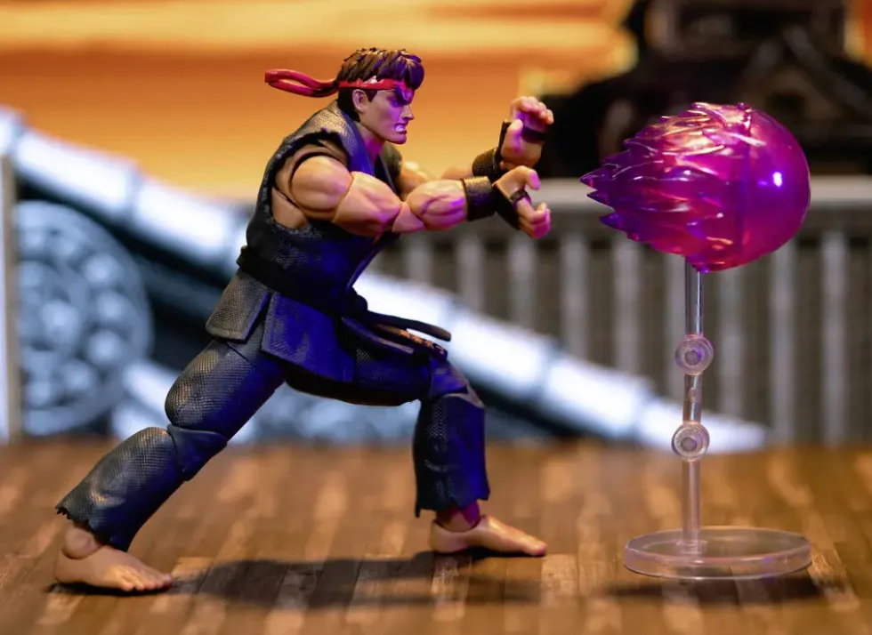 STREET FIGHTERS - FIGURINE RYU ARTICULEE 15 CM