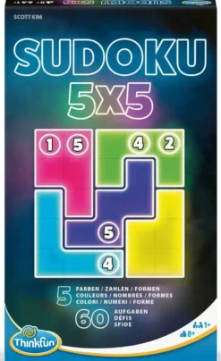 SUDOKU 5X5 - JEU DE LOGIQUE MAGNETIQUE