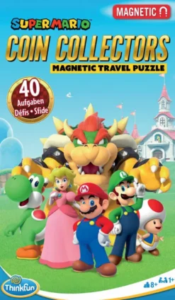 SUPER MARIO- COIN COLLECTOR - JEU DE LOGIQUE MAGNETIQUE