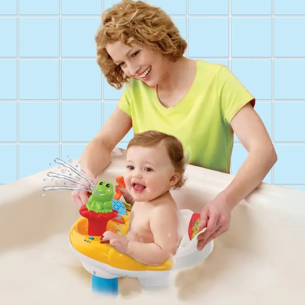 SUPER SIEGE DE BAIN INTERACTIF 2 EN 1