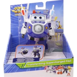 SUPER WINGS - FIGURINE TRANSFORMABLE SUPER CHARGE 12 CM