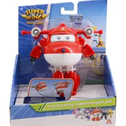 SUPER WINGS - FIGURINE TRANSFORMABLE SUPER CHARGE 12 CM