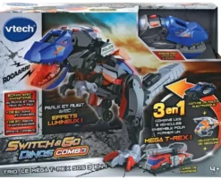 SWITCH ET GO COMBO - TRIO LE MEGA T-REX SOS 3 EN 1