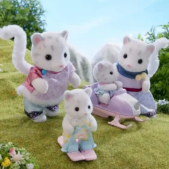 SYLVANIAN FAMILIES -LA FAMILLE PANTHERE DES NEIGES - SYLVANIAN FAMILLES