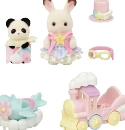 SYLVANIAN FAMILIES -LE PETIT TRAIN DES NUAGES -SYLVANIANVEHICULES