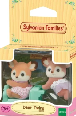 SYLVANIAN FAMILIES -LES JUMEAUX BICHE SYLVANIAN FAMILLES