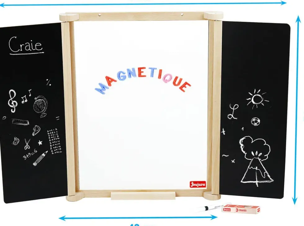 TABLEAU TRIPTYQUE DES ECOLIERS