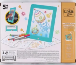 TABLETTE DESSIN LUMINEUSE 3D