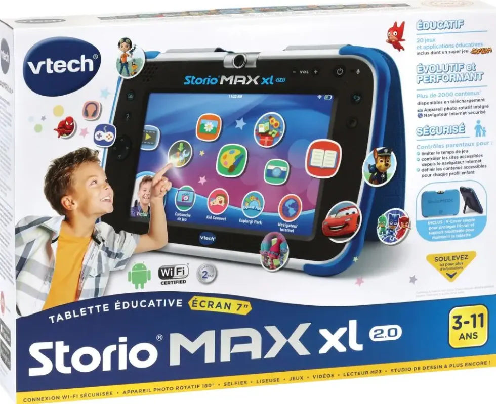 TABLETTE STORIO MAX XL 2.0 BLEUE