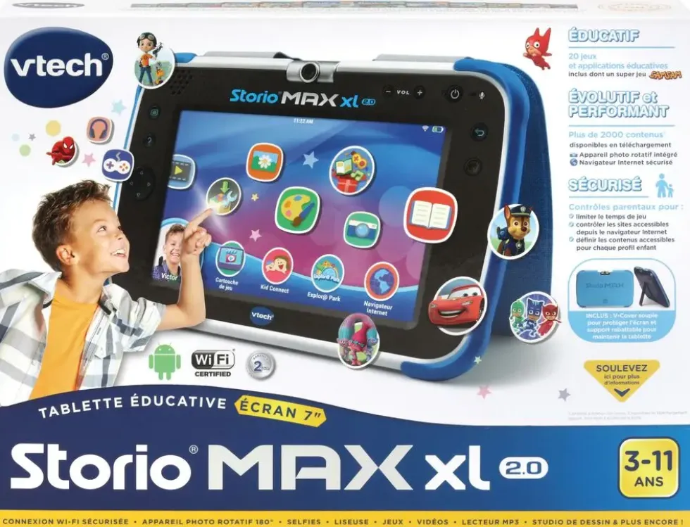 TABLETTE STORIO MAX XL 2.0 BLEUE