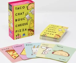 TACO CHAT BOUC CHEESE PIZZA