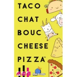TACO CHAT BOUC CHEESE PIZZA