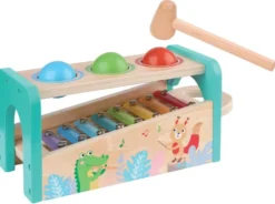 TAP' BALLES MUSICAL EN BOIS