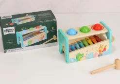 TAP' BALLES MUSICAL EN BOIS