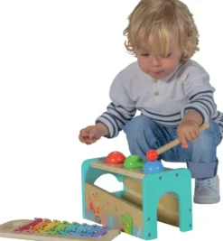 TAP' BALLES MUSICAL EN BOIS