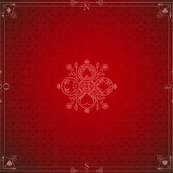 TAPIS DE JEU NEOPRENE - 60 X 60 CM - ROUGE