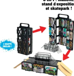 TECH DECK COFFRET TRANSFORMABLE PLAY & DISPLAY