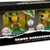 TEENAGE MUTANT NINJA TURTLES PACK DE 4 COMBATTANTS DES EGOUTS