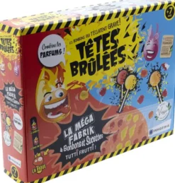TETES BRULEES - MEGA FABRIK A BONBONS ET SUCETTES - TUTTI FRUTI