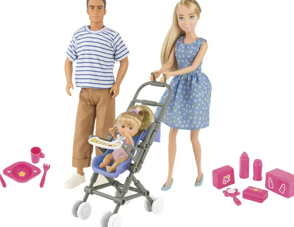 THAIS - POUPEE BALADE EN FAMILLE 29 CM
