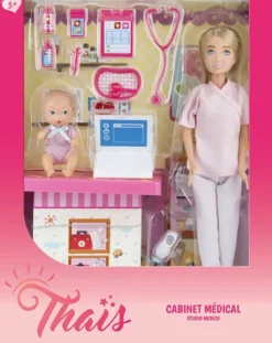 THAIS - POUPEE CABINET MEDICAL 29 CM
