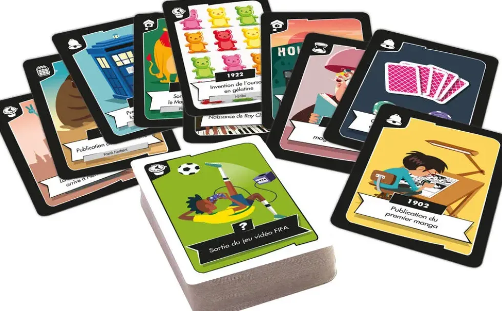 TIMELINE TWIST POP CULTURE - 100 CARDS
