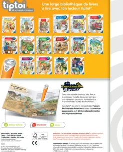 TIPTOI® -DESTINATION SAVOIRLES DINOSAURES