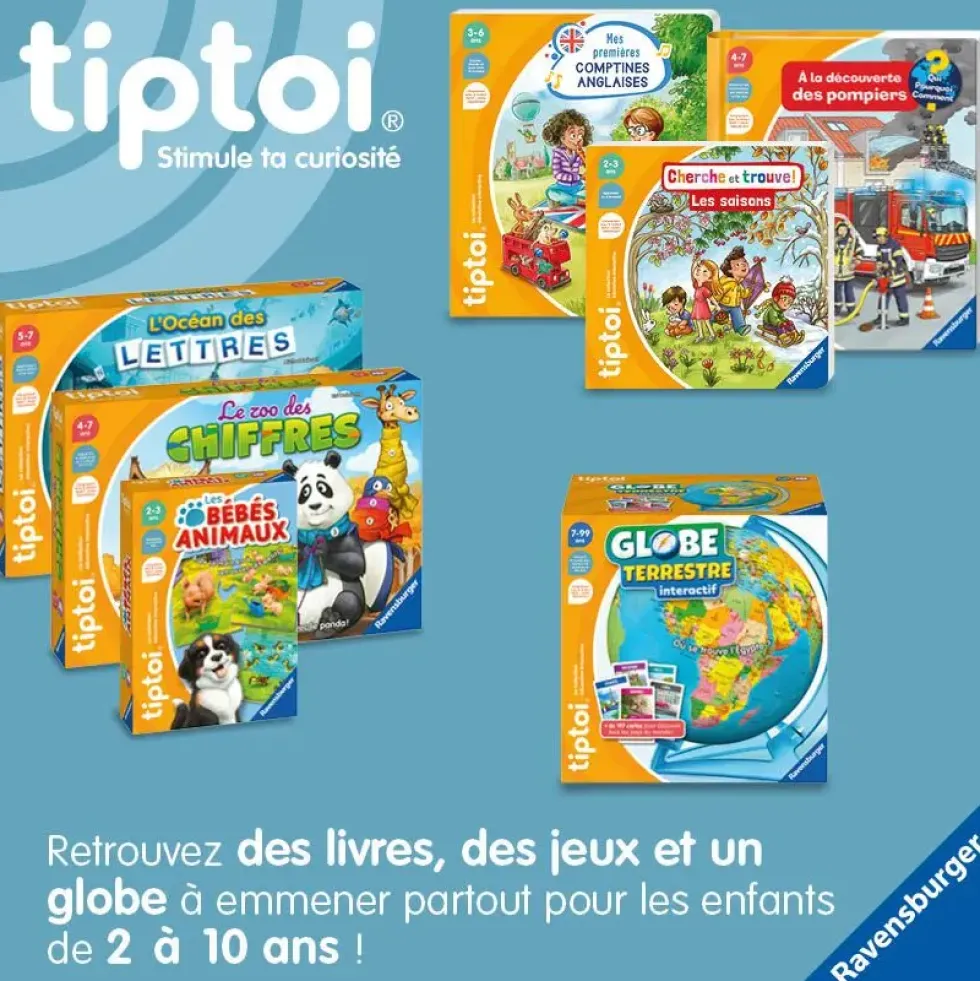 TIPTOI® -L’ESPACEASTRONAUTIQUE, ETOILES ET PLANETES