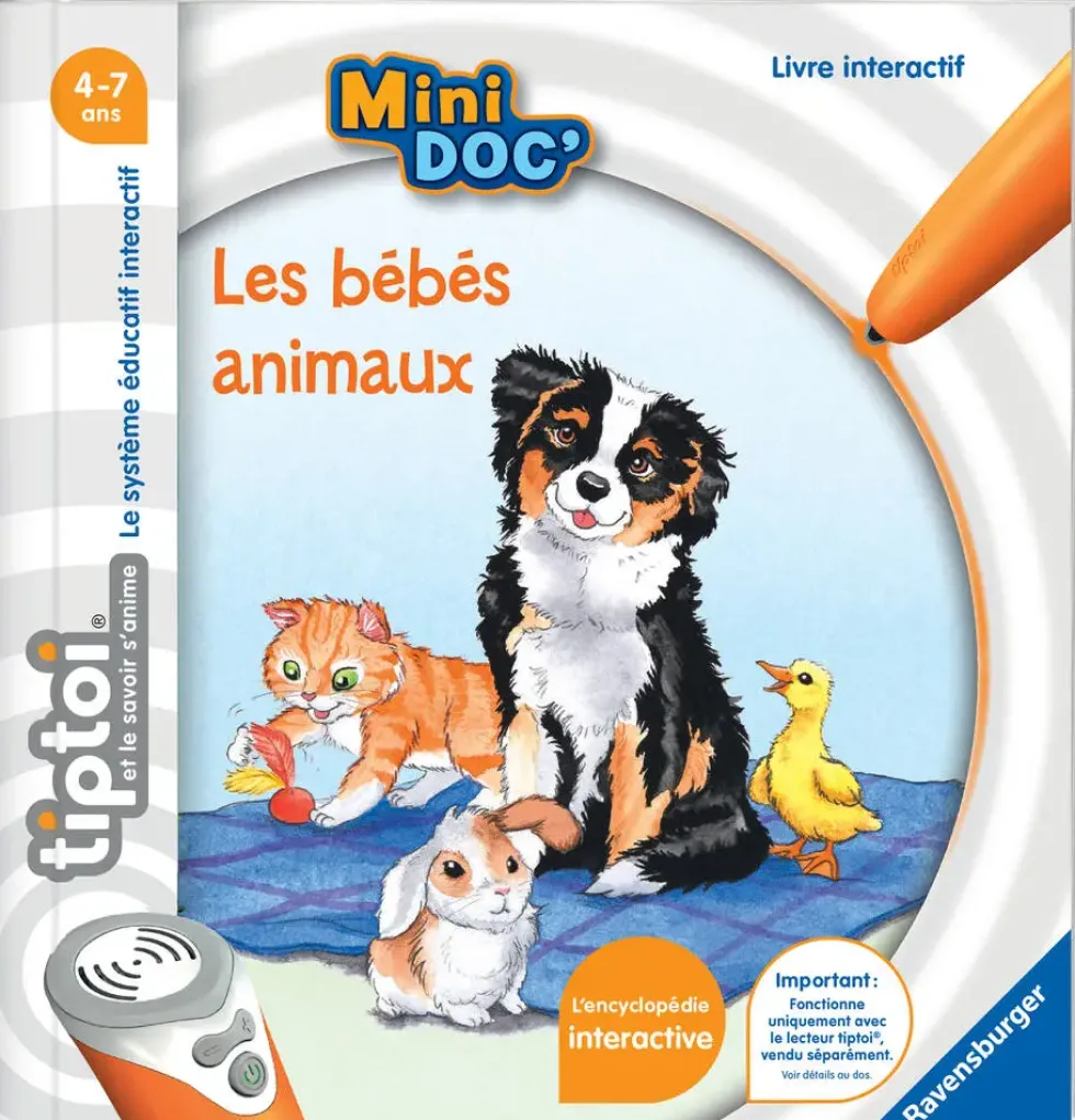 TIPTOI® -MINI DOC'LES BEBES ANIMAUX