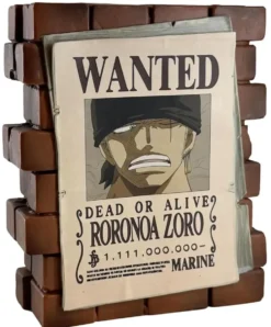 TIRELIRE AFFICHE WANTED ZORO