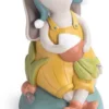 TIRELIRE LAPIN TROIS PETITS LAPINS