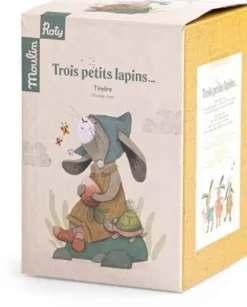 TIRELIRE LAPIN TROIS PETITS LAPINS