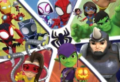 TITRE NON DEFINITIFSPIDEY PUZZLES 2X24 PIECES-