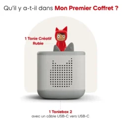 TONIEBOX 2 -MON PREMIER COFFRET - GRIS LUNE