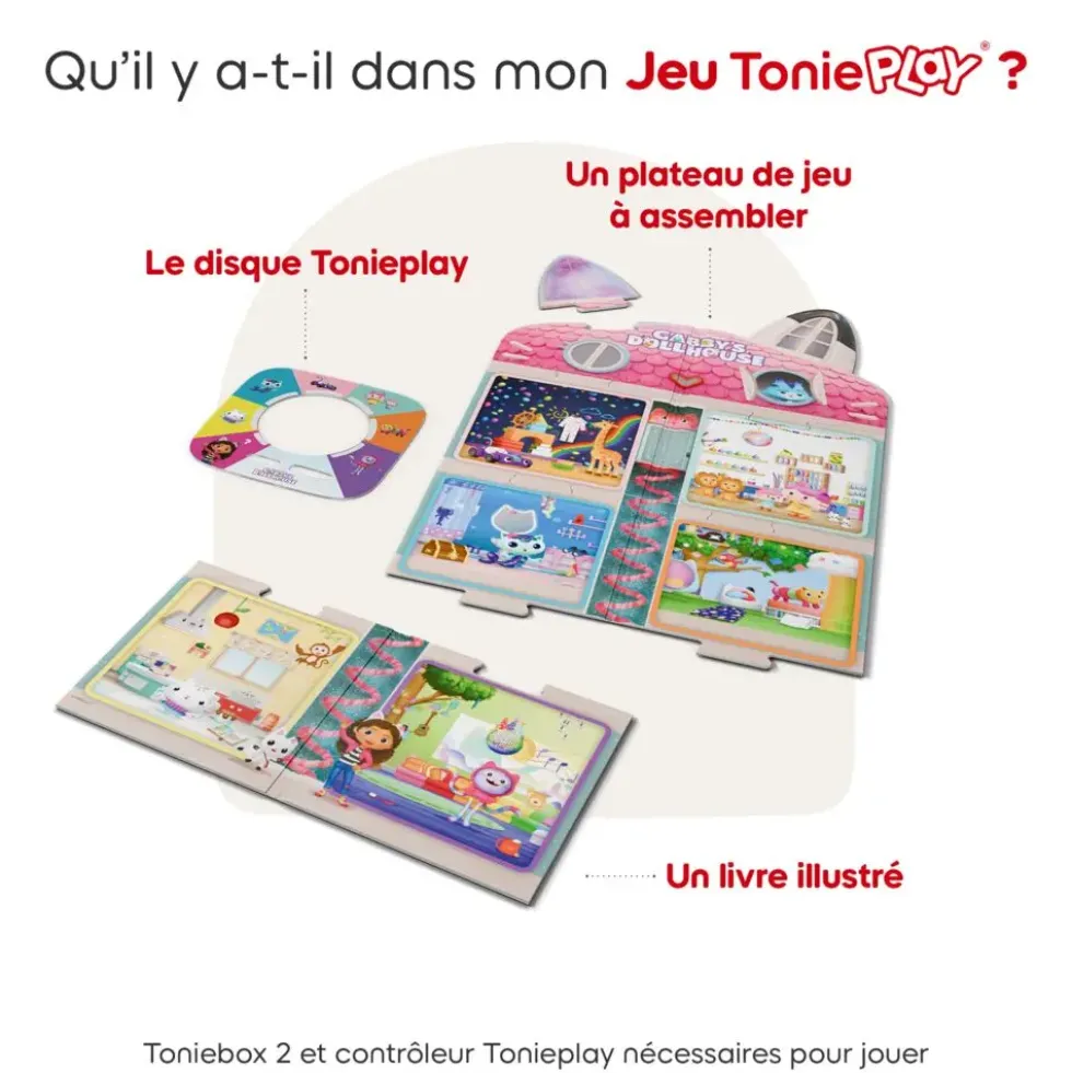TONIEPLAY - GABBY ET LA MAISON MAGIQUE - LE CACHE-CACHE FANCHASTIQUE DE GABBY