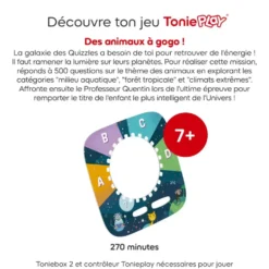 TONIEPLAY - LES QUIZZLES - DES ANIMAUX A GOGO