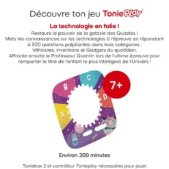 TONIEPLAY - LES QUIZZLES - LA TECHNOLOGIE EN FOLIE