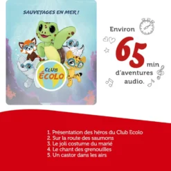 TONIES® -CLUB ECOLO - SAUVETAGE EN MER - TORTUE