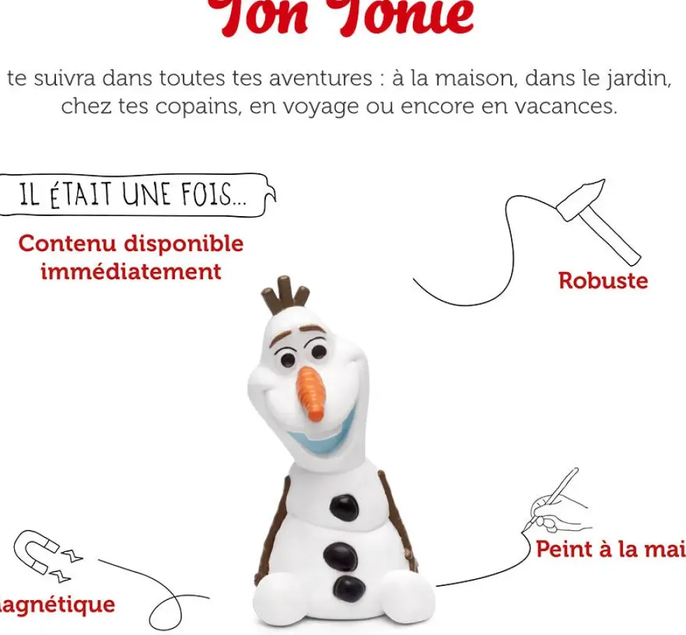 TONIES® - DISNEY LA REINE DES NEIGES - OLAF
