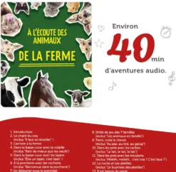 TONIES® - DOCU NATURE PONEY - A L'ECOUTE DES ANIMAUX DE LA FERME