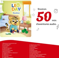 TONIES® - LEO 2 - LA JOURNEE DE LEO -MES PETITS RITUELS DU QUOTIDIEN