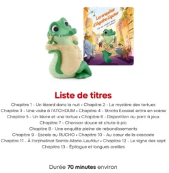 TONIES®- LES ENQUETES D'AGATHA LIGATOR - MAIS QUI RETOURNE TOUTES LES TORTUES ?