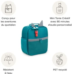 TONIES® - SAC A DOS - VERT OCEAN