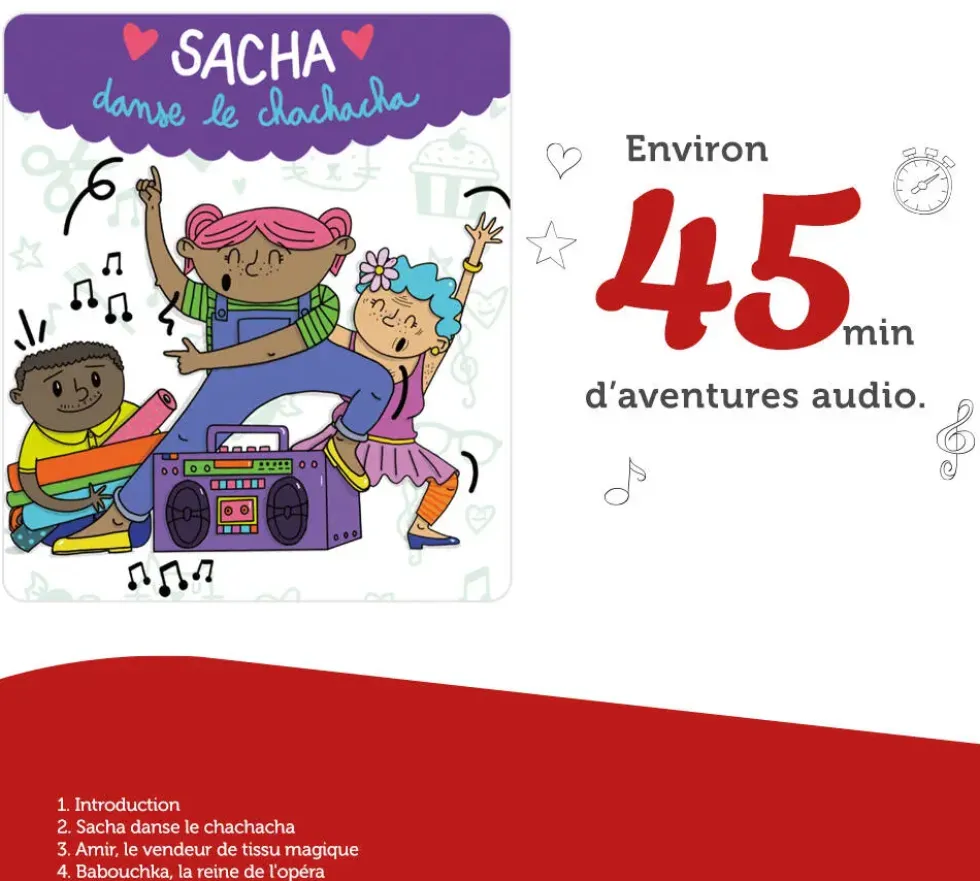 TONIES®-SACHA DANSE LE CHACHACHA -LILI SOHN