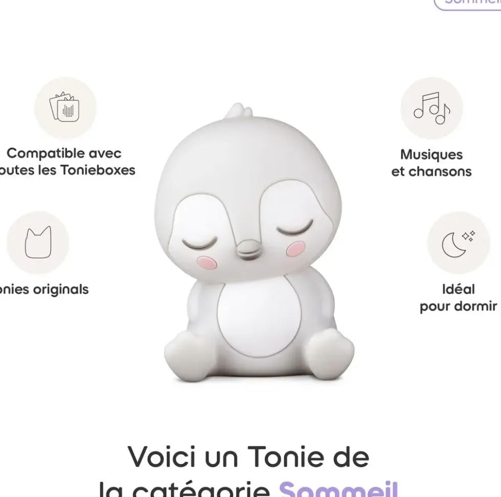 TONIES®- VEILLEUSE DOUDOU PINGOUIN