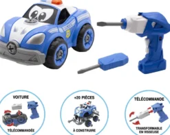 TOOKO - CONSTRUIS MA VOITURE DE POLICE RADIOCOMMANDE